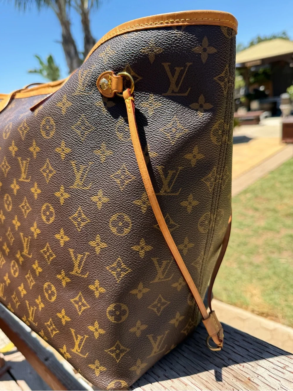 Louis Vuitton Monogram Neverfull GM pivoine